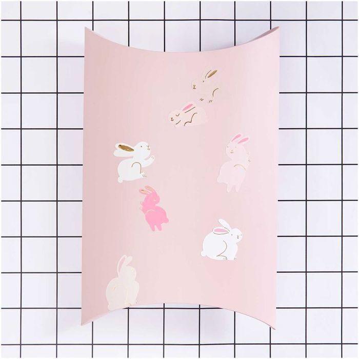 120 Autocollants - Lapins