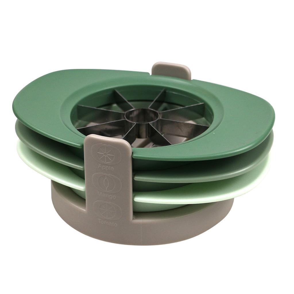 3 In 1 Fruit Vegetables Slicers,Stainless Steel Heavy Duty Vegetable Cutter for Home,Multi-Functional Kitchen Tool