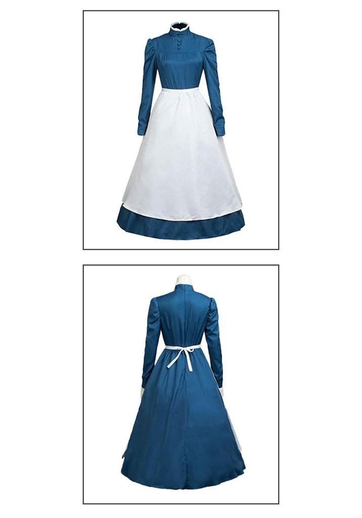 Sophie Cosplay Blue Dress by Haruharu – Women's Role-Playing Costume