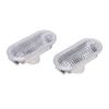 1 Pair Side Marker Light Cover Clear Lens Left Right 1336185 Replacement for Ford Focus Fiesta Fusion