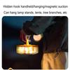 8M RGB Color-Changing Atmosphere String Light 1200mAh Portable Camping Light Outdoor Tent Light Strip Decorative Lighting String