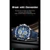 POEDAGAR Men Wristwatch Week Date Digital LED Quartz Fashion Clock Alarm Dual Time Display Electronic Luminous Watches