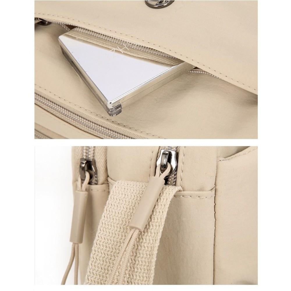 Fashion Dual-use Crossbody Tote Bag for Women Waterproof Lightweight Multi-Pocket Handbag