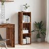 VidaXL Bookcase Old Wood 36x30x114 Cm Engineered Wood, Bookcase, Storage Cabinet, Storage Rack, 855774