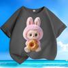 Pure Cotton Fashionable T-shirts for Children, Short-sleeved Tops for Boys and Girls In Summer