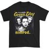 2026 Green Day Band Illustration Fun Music Album American Retro Punk Loose Unisexs and Womens Printed Tshirt Ins Y2k
