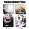 U Shaped Soft Travel Pillow Memory Foam Neck Cushion Neck Cervical Airplane Pillow Travel Healthcare