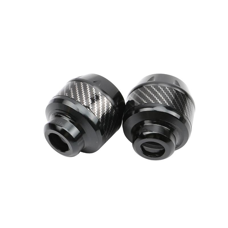 2Pcs Aluminum Alloy Motorcycle Crash Protector Scooter Wheel Front Fork Frame Falling Protection Pads Sliders Moto Exterior