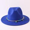 Popular European and American classic simple flat-brimmed top hat men's and women's fashionable and elegant versatile jazz hat top hat