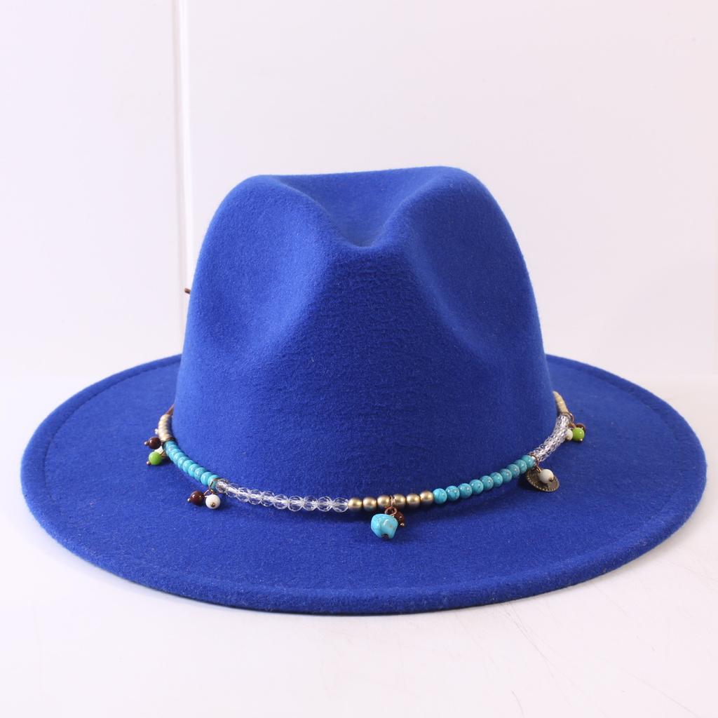 Popular European and American classic simple flat-brimmed top hat men's and women's fashionable and elegant versatile jazz hat top hat