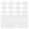 50Pcs Holiday Table Cards Reindeer Snowman Theme Premium Seat Labels for Christmas Dinner Wedding Event Guest Placement