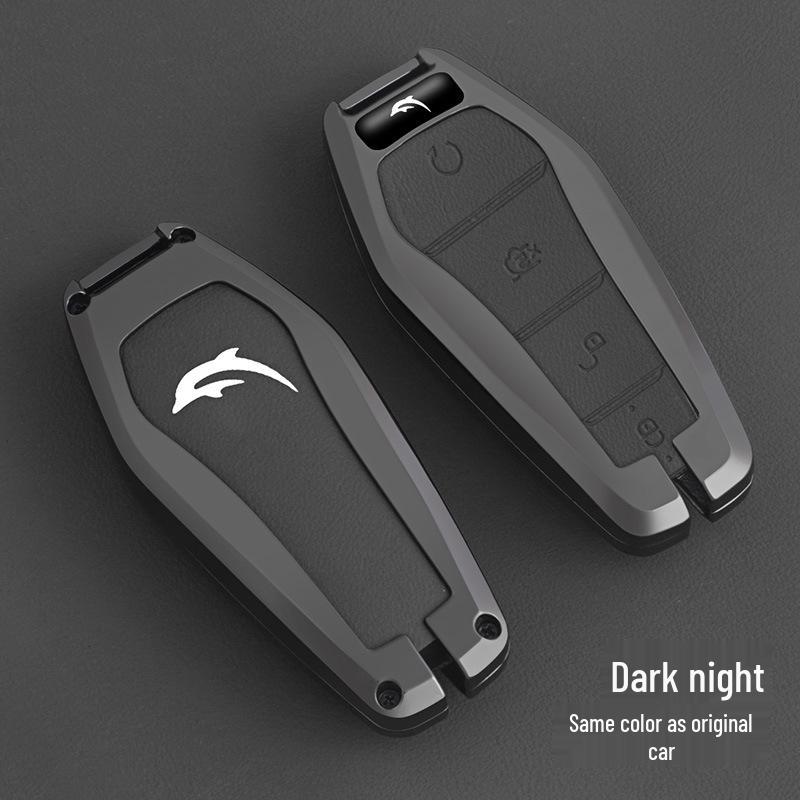 

Металлический защитный чехол-накладка на ключ BYD Dolphin и высококлассная отделка