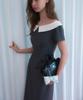 Melion Dieve Color Block Skirt