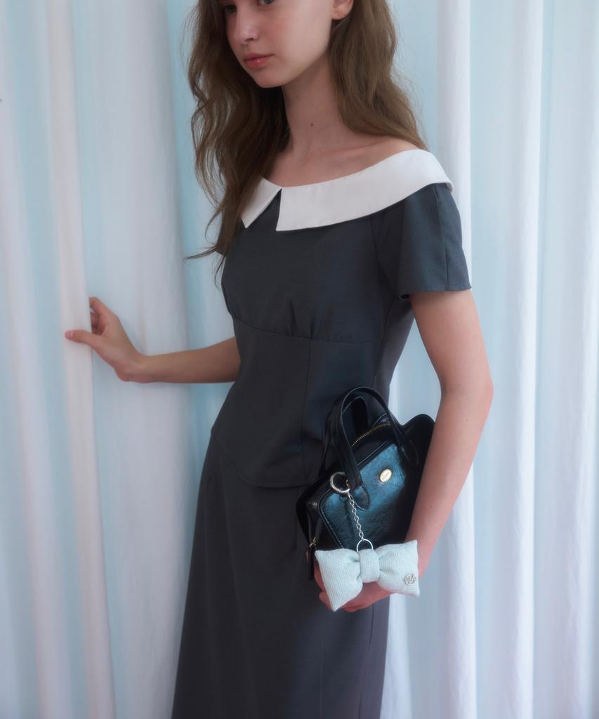 Melion Dieve Color Block Skirt
