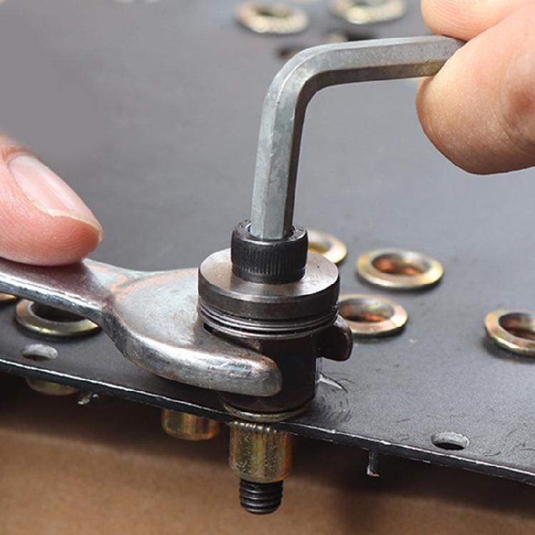 Nietmutter Befestigungsset mit 20 Stück Muttern in verschiedenen Größen für Hand-Elektrowerkzeug Hand-Elektro-Nietmutternkopf-Nietgerät