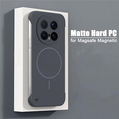 Dla Magsafe Bezramkowe Etui Dla Honor Magic 8Pro Matowe Ultracienkie Bezprzewodowe Ładowanie Twarde Odporne na Wstrząsy Etui dla Honor Magic 8 Pro
