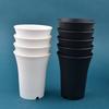 2-10Pcs Round Thickened Flowerpot Deepened Succulent Flower Nursery Pot White/Black Plant Vientiane Basin Home Garden Decoration