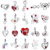 New 925 Silver Emergency Kit Stethoscope Dentist Career Charms Pendants Fit 925 Original Bracelets DIY Jewelry