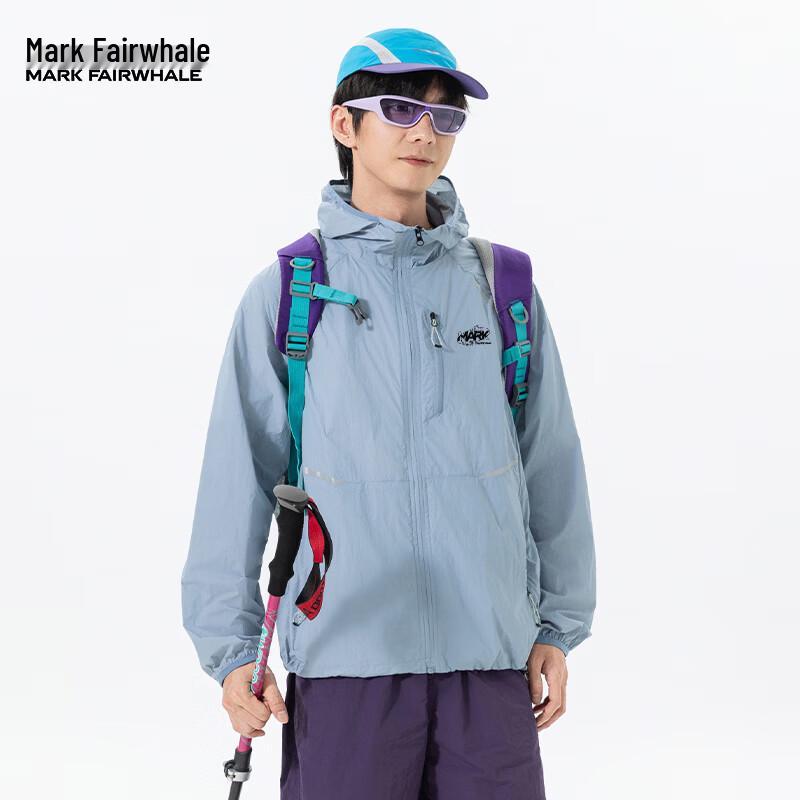MARK FAIRWHALE Men s Lightweight Hooded Sun Protection Jacket L