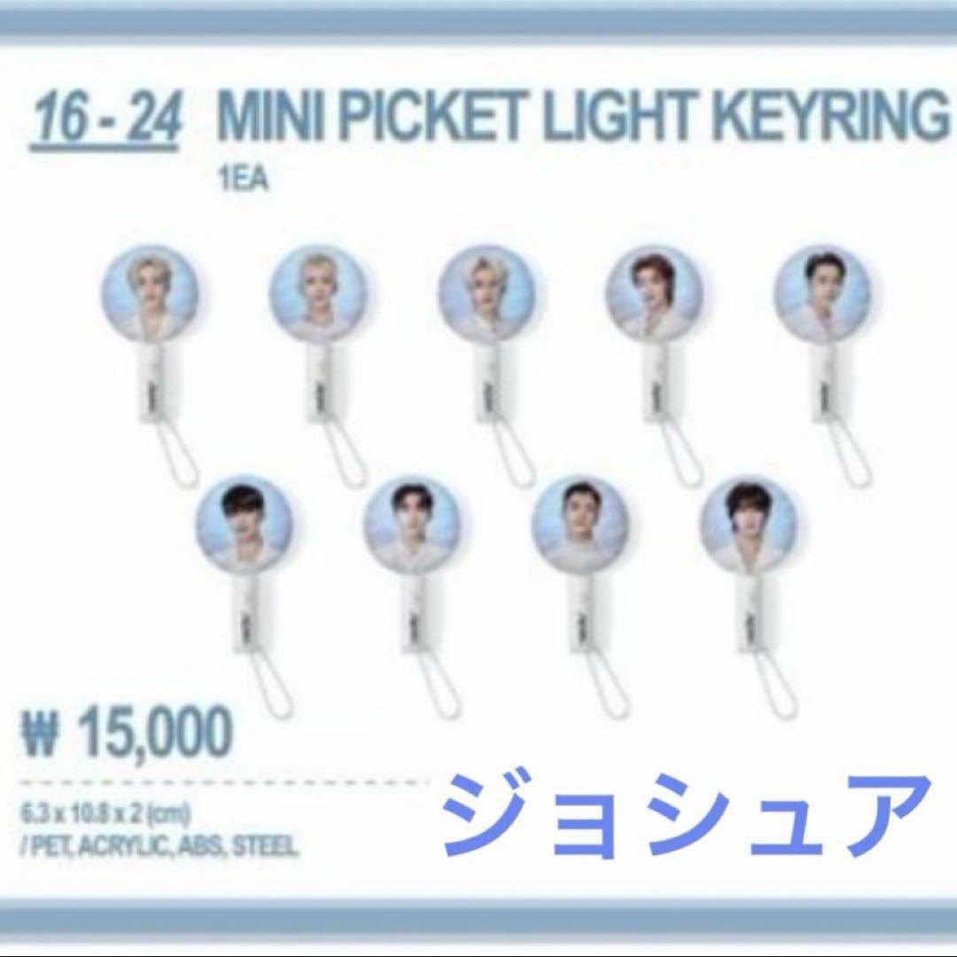 

[Б/У] SEVENTEEN MD Мини пикет с изображением брелок Джошуа