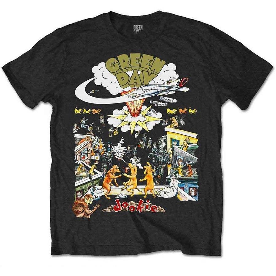 Green Day Men s Dookie 1994 Tour T-Shirt L-2XL NEW XXXL