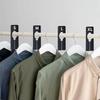8Pcs Plastic Clothes Size Dividers Round Rectangular XS-XXL Size Marking Ring DIY Craft Multifunctional Clothing Rack Size