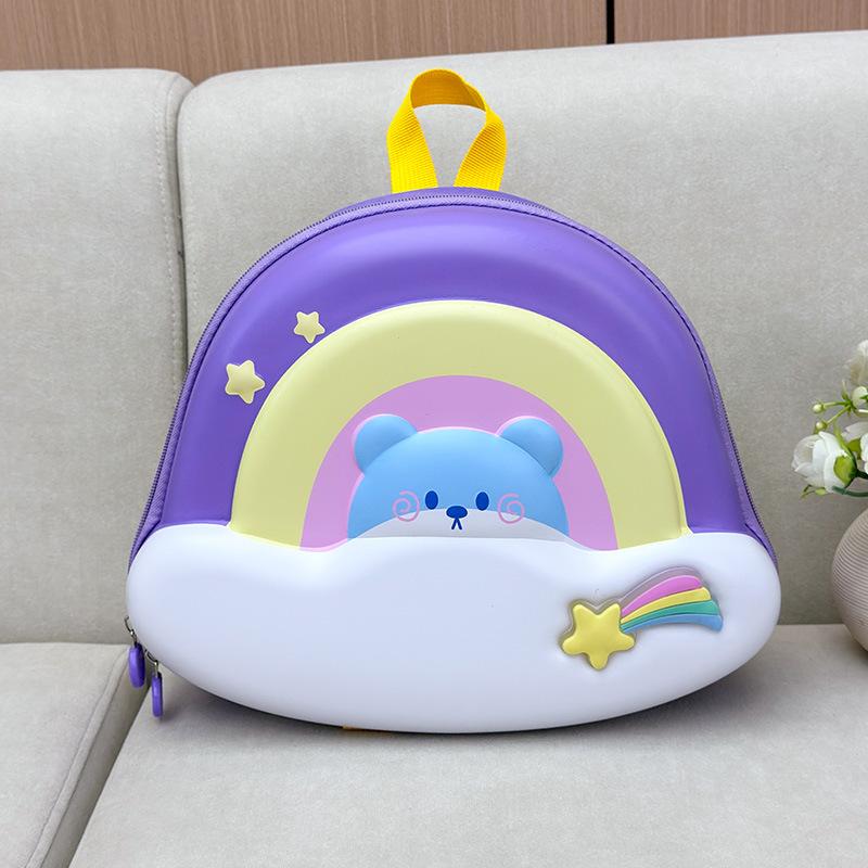 Cartoon Children's Schoolbag, Fashionable Korean Version Kindergarten Schoolbag, EVA Eggshell Boys' and Girls' Backpack