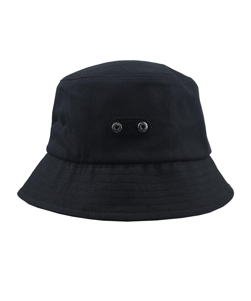 Jangeulang Black Basic Bucket Hat