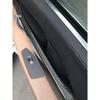 2*Front Large Carbon Fiber Inner Door Handle Bowl Cover For BMW 7 Series F01 F02