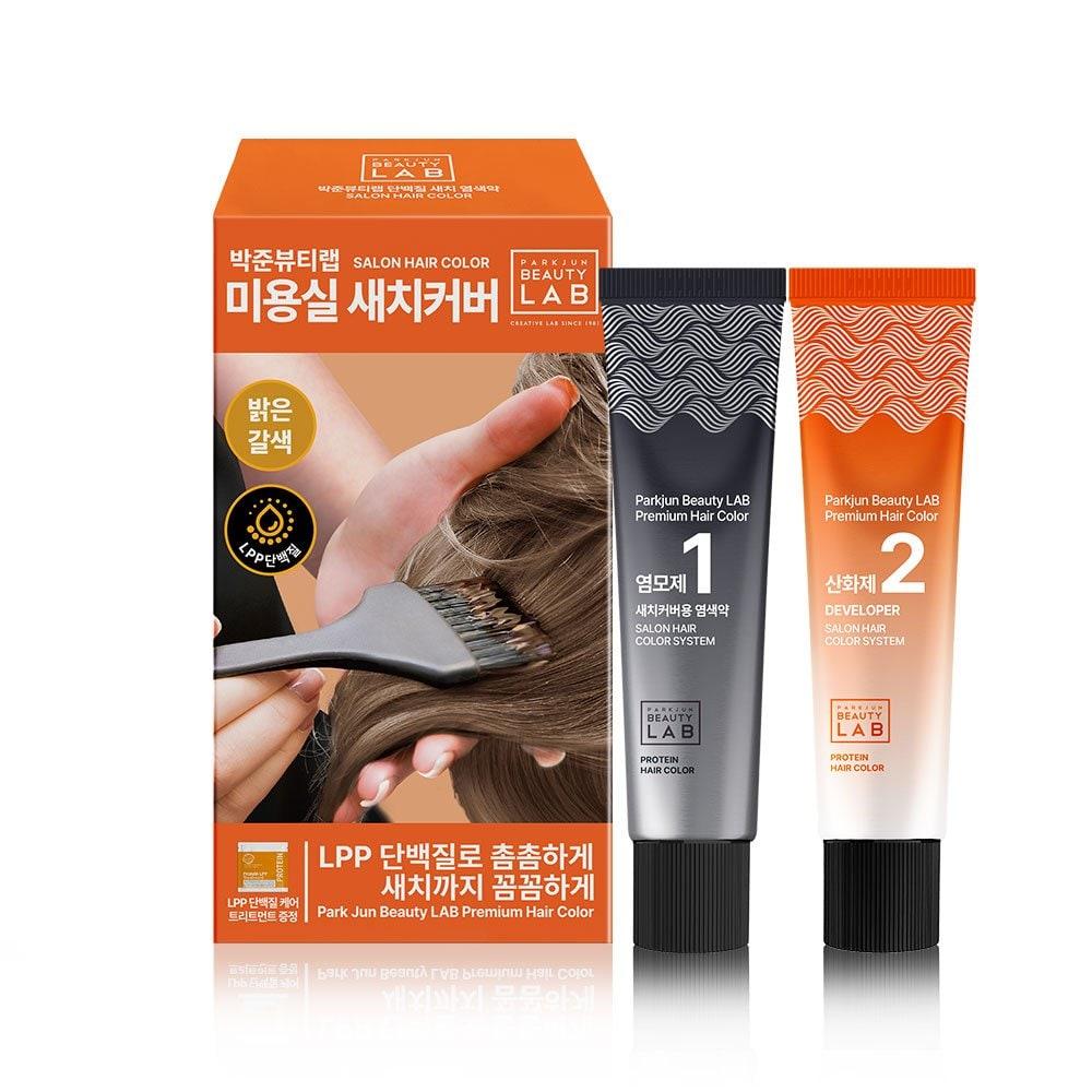 PARKJUN BEAUTY LAB Beauty Salon Satch Cover Dye Light Brown 120g