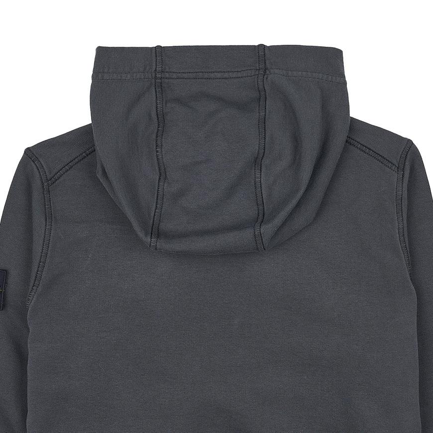 Stone Island Hoodie With Logo Patch Kids hoodies Dark-Gray 781661640-V0065