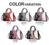 Lopis 2-Way Handbag, Popular Women's Bag, Lightweight PU Leather, Cute Shoulder Bag, Stylish for Spring and Summer (Black A)