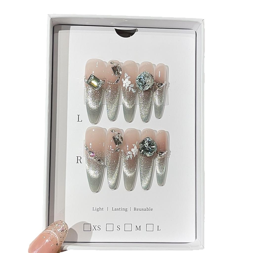 Begonia Summer Temperament Flashes Green Cat Eyes Milky White and Exquisite Products Piled with Diamond Wear Armor