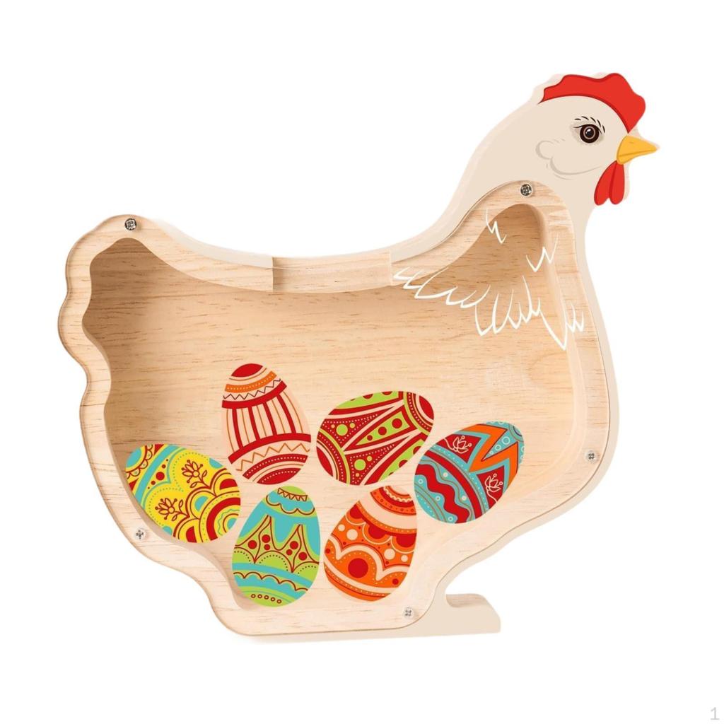 Animal Piggy Bank Figurine Easy Use Money Desktop for Home Decor Ornament Kids