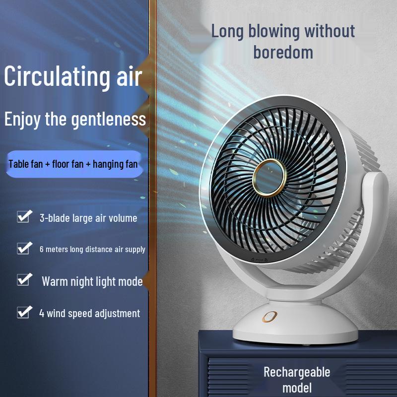 Portable Multi-speed USB Desktop Fan for Small Spaces