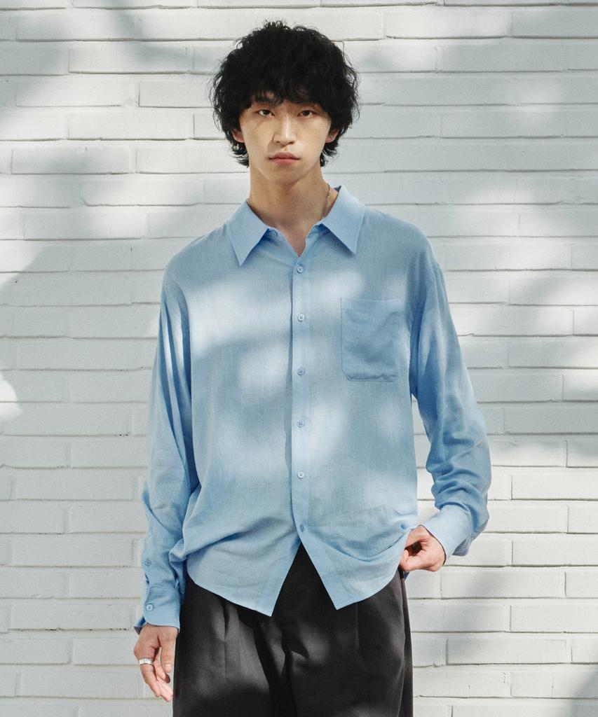 MINAV Fresh Linen Basic Shirt [4 Colors]