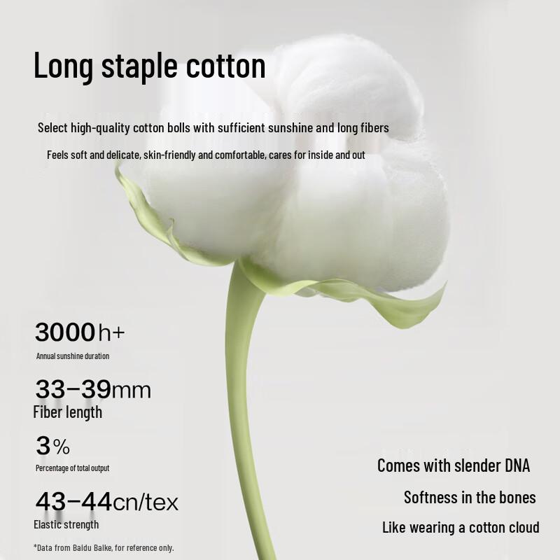 Yiershuang Women's 140-Count Long-Staple Cotton Thermal Underwear Set