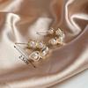 Gold Metal Dangle Earrings Punk Personality C-shaped Women Drop Earrings Hollow Geometric Statement Fashion Ear Jewelry