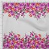 oneOone Cotton Flex Fabric Leaves & Flower Panel Decor Fabric Printed BTY 40 Inch