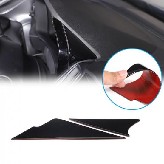 Glossy Piano Black Dashboard Trument Side Sticker For Subaru Crosstrek 22+