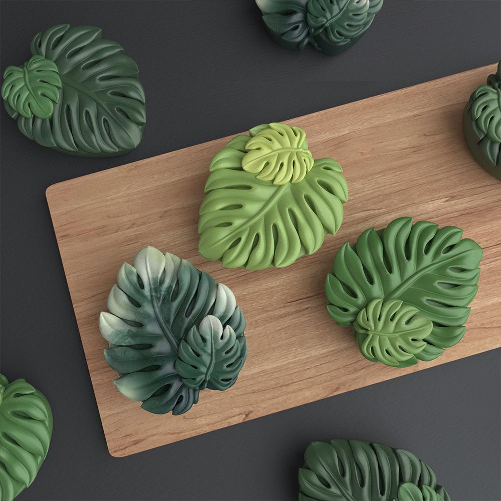 Monstera Leaf Silicone Mold for Soap, Resin, or Cake Decorating