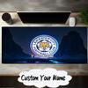 Custom Name Mouse pad Leicester Football Club Crest Mouse pad, Gaming Mouse Pad, keyboard pad, Desk Decor for computer notebook Fan Birthday Gift