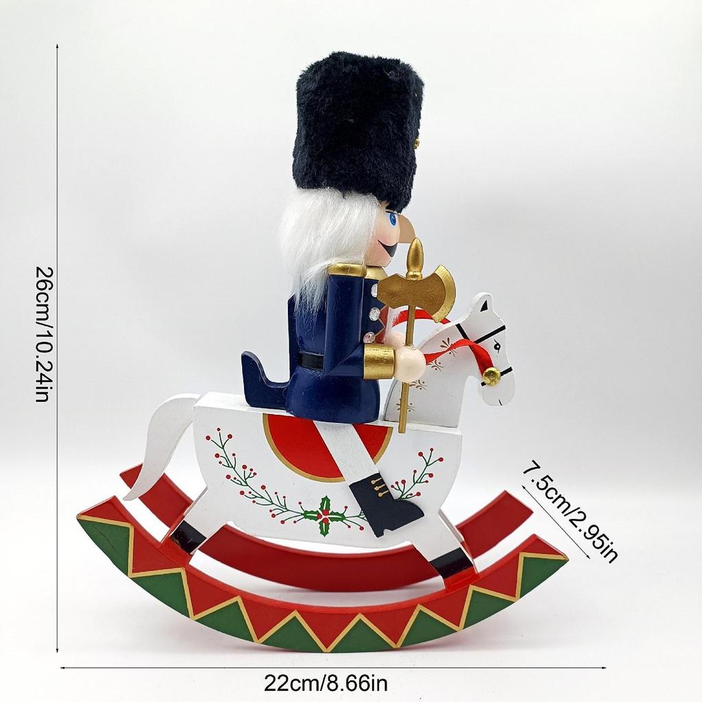 Christmas Nutcracker Christmas Decoration Photo Props Nutcracker Soldier Doll