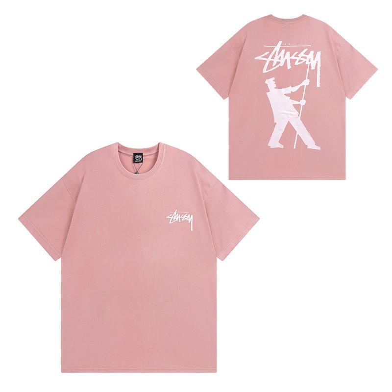 Camiseta de Algodón Streetwear para Hombre y Mujer Corte Holgado Manga Corta Camiseta Gráfica Casual Unisex Cuello Redondo