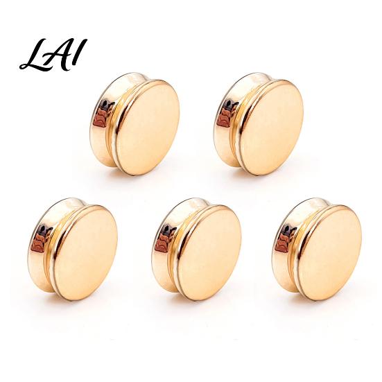 Elegant Scarf Accessory 5 Pcs Women Magnetic Shawl Button No Snag Headband Clip Multi-Use Pin for Fabrics Magnet Safety Pins Metal Pinless