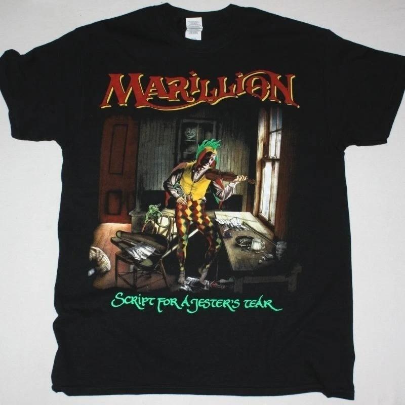 

Marillion Скрипт для слезы шута Рождественский подарок Унисекс Рубашка S-5XL Q3364 Унисекс Футболка XL