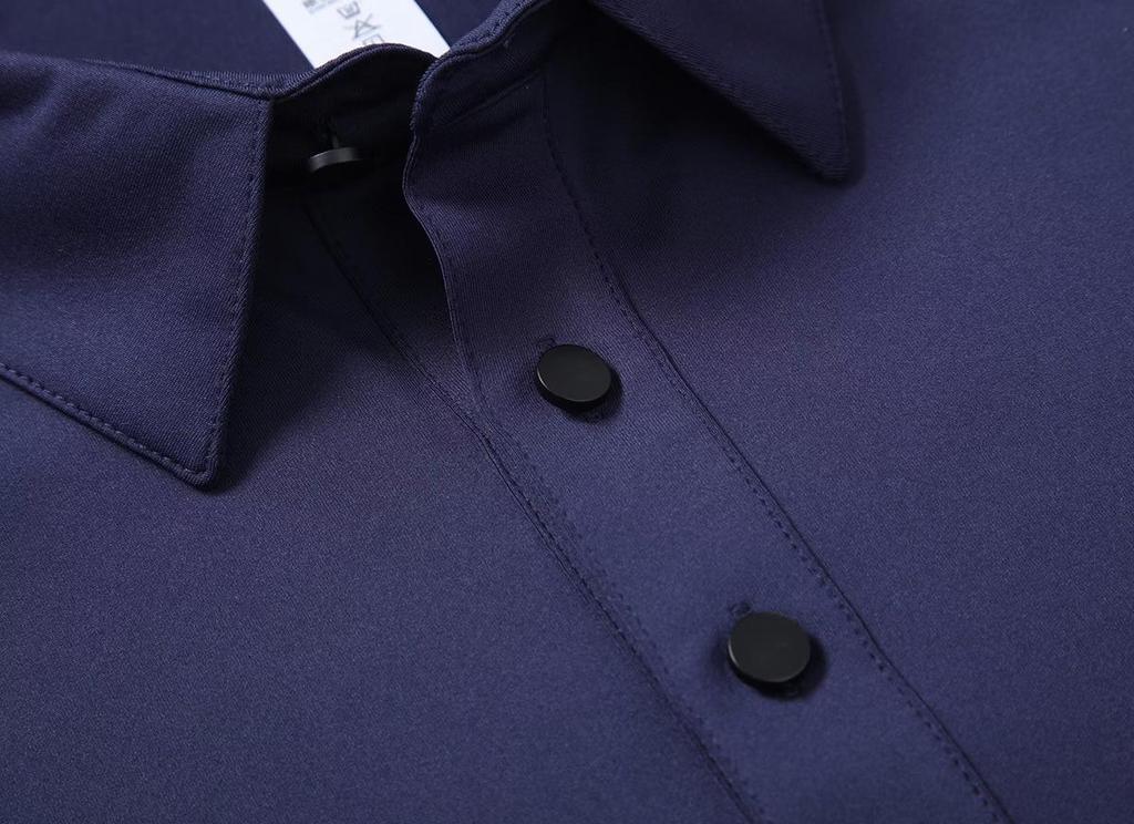 Men's Cross-Border Milk Silk Lapel Polo Shirt - Short Sleeve Sports & Running Top