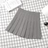 Brown Skirt Ladies Summer Clothes Women's High Waist Harajuku Korean Style Black Mini Pleated Skirt For School Girl Uniform
