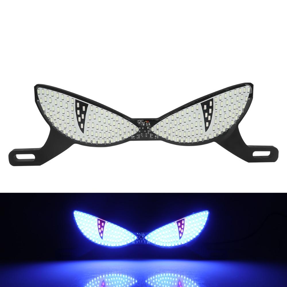 LED License Plate Light Multicolor Flashing LED Devil Eye Light LED Cat s Eye Light  Signal Light