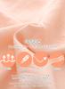 Kaituck Family Women's Relaxed Pajamas, Loungewear, Soft Korean Style, Muted Color, Open Front, Long Sleeves, Spring/Autumn (M, Salmon)